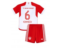 Bayern Munich Joshua Kimmich #6 Replika Babytøj Hjemmebanesæt Børn 2023-24 Kortærmet (+ Korte bukser)